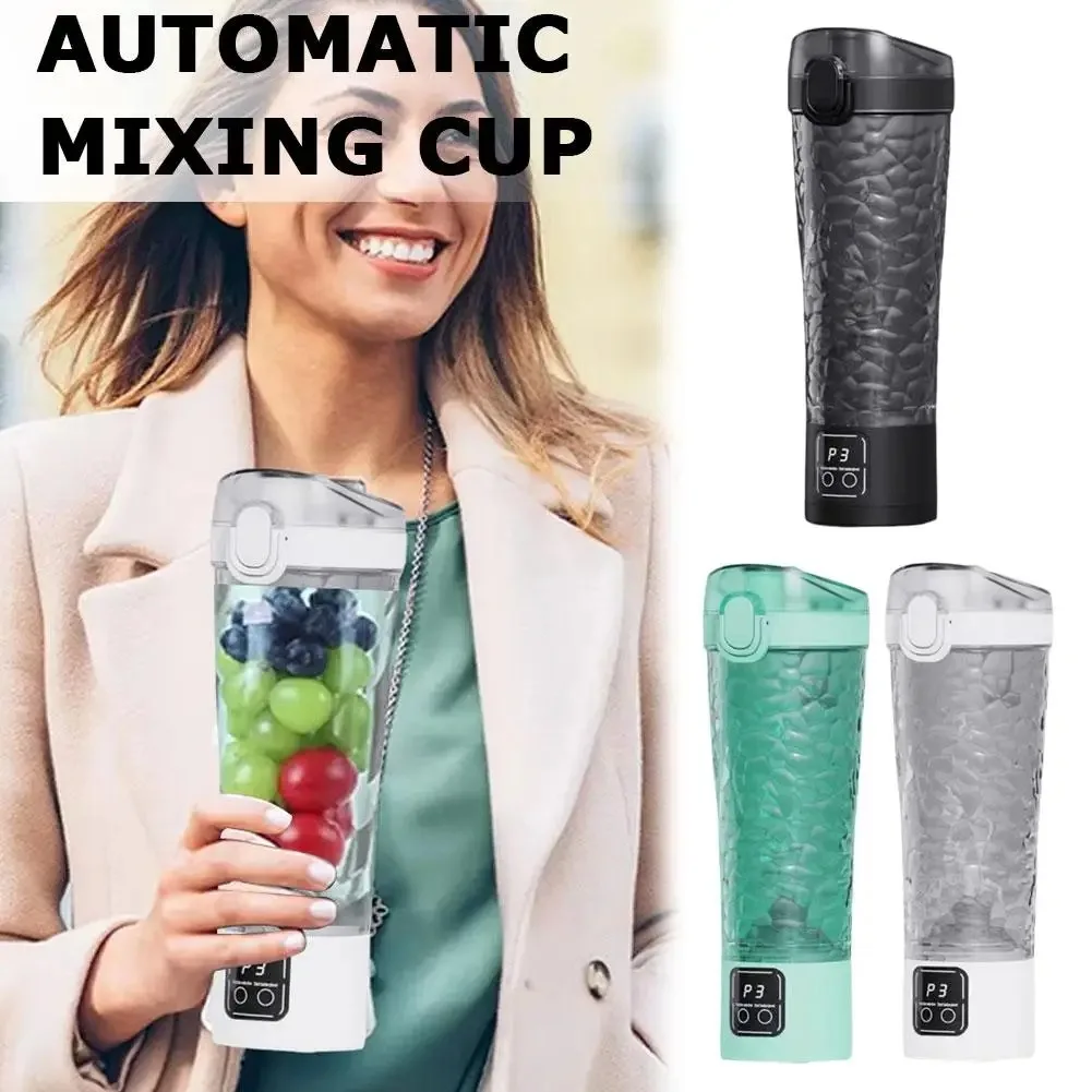 New In Auto Mixing Cup 3 speed Power Electric Shaker Bottle For milkshake Coffee Protein Shakes Fitness Blender Kitchen Outdoor - Image 3